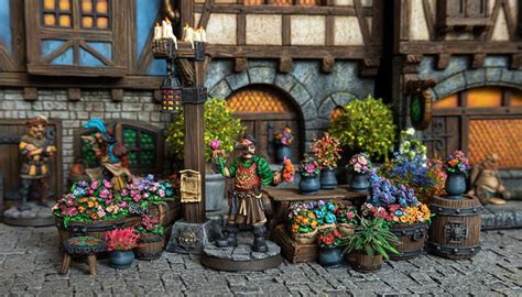 Dunkeldorf 28mm Fantasy Townsfolk Miniatures