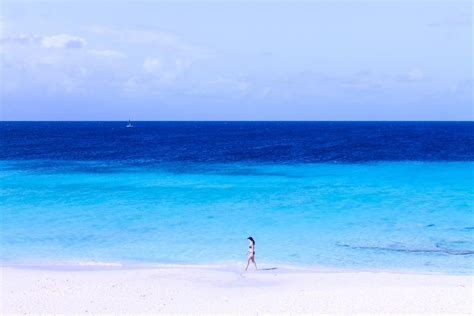 Free Images Beach Sea Coast Sand Ocean Horizon Woman Shore Vacation Blue Body Of