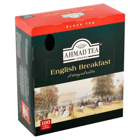 Ahmad Tea English Breakfast 100 alu sáčků Ahmad Tea Oficiální