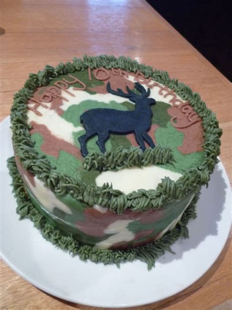 Deer Birthday Cake Birthday Cakes Hunting Birthday Cakes Hunting