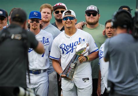 Superstar NFL QB and Kansas City Royals Part-Owner Patrick Mahomes ...