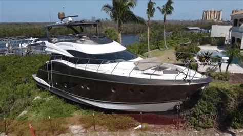 65 Foot Yacht Stranded In Florida Backyard Since Hurricane Ian