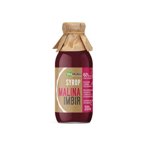 EkaMedica Syrop Malina Imbir 300 Ml