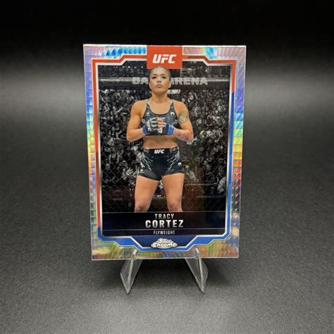 Tracy Cortez 2025 Topps Chrome UFC #FSA-TC Future Stars Autographs