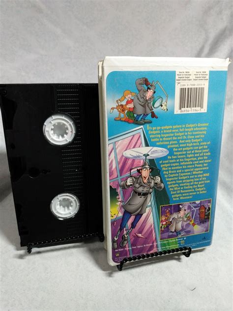 Inspector Gadget Gadgets Greatest Gadgets VHS 2000 Clamshell