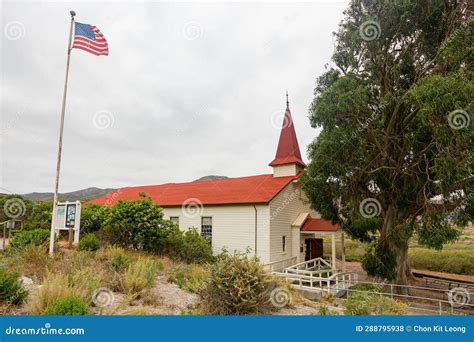 Cloudy View Of The Marin Headlands Visitor Center Stock Photo Image