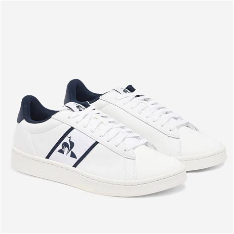 Le Coq Sportif Classic Soft Optic White Dress Blue Outlaw Tamanho 40