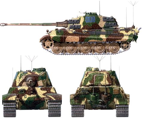 Sd Kfz 182 Pz Kpfw VIB Tiger II Энциклопедия военной техники