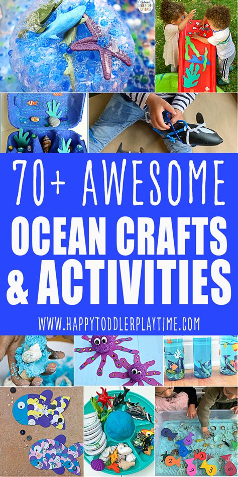 Ocean Activities & Crafts for Kids - HAPPY TODDLER PLAYTIME