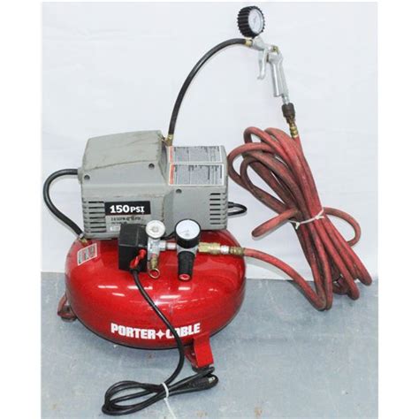 Porter Cable 150psi 2hp Peak 6 Gallon Compressor