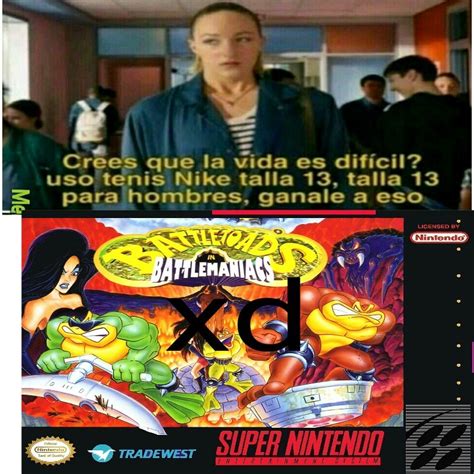 Para el que no entendió battletoads de super nintendo es el juego más ...