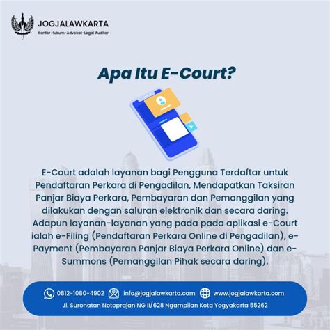 Apa Itu E Court Jogjalawkarta