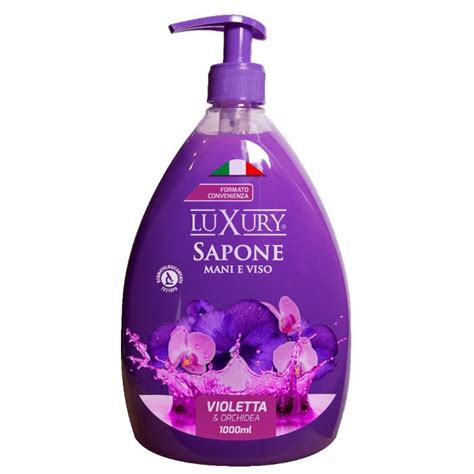 Luxury Sapone Liquido Ml Violetta Orchidea Beauty Beauty