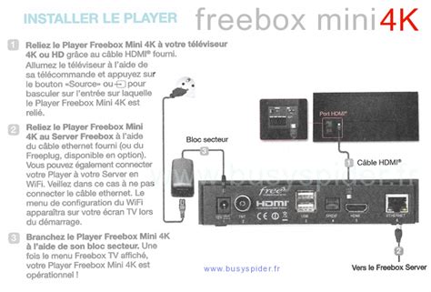 Bs Freebox Mini K Inventaire Materiel Notices Cables Prises