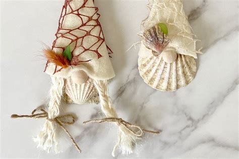 Festive Seashell Crafts For Christmas Sustain My Craft Habit