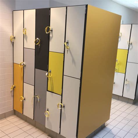 Casiers De Vestiaires En Stratifié Compact Stratéo