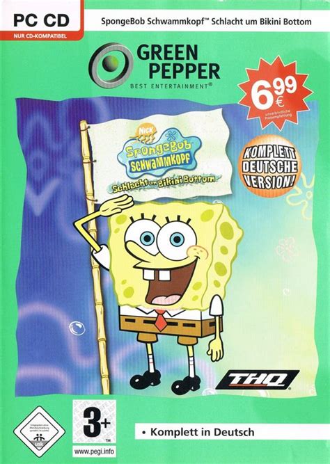 SpongeBob SquarePants Battle For Bikini Bottom 2003 Box Cover Art MobyGames