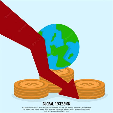 Premium Vector | The concept of financial crisis. the concept of a
