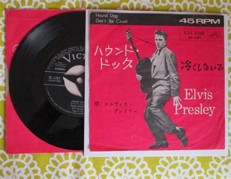 【傷や汚れあり】elvis Presley エルヴィス・プレスリー レコード シングル盤（ep）6枚セット（ジャンク） の落札情報詳細