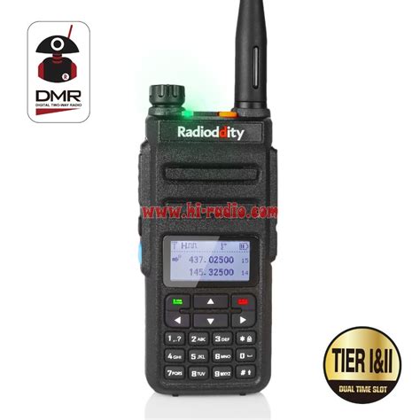 Radioddity Gd Dual Band Dual Time Slot Dmr Digital Analog Two Way