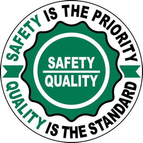 Safety Is The Priority Floor Sign Save 10 Instantly