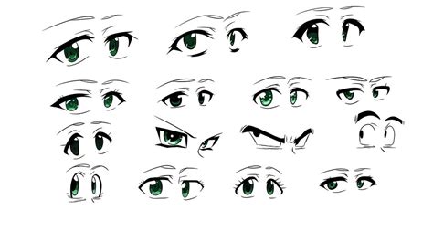 Anime Eye Styles by Trinity1987gamer on DeviantArt