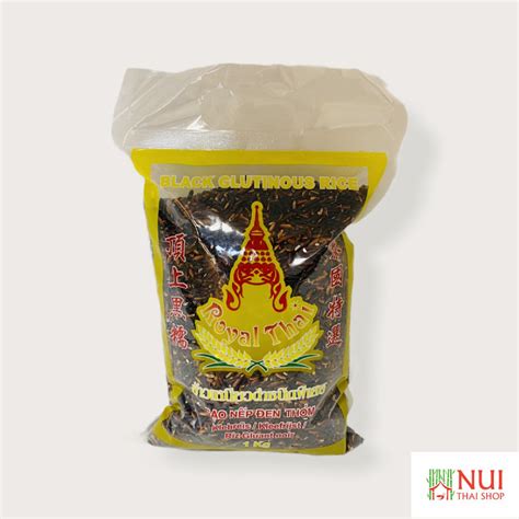 Black Thai Glutinous Rice 1kg Royal Thai