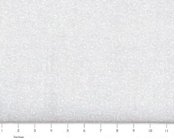 108 Extra Wide Quilt Backing BTY 100 Cotton 108tone On Tone White On