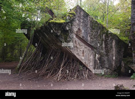 Remains of Wolf's Lair (german: Wolfsschanze), Führer's headquarters of ...