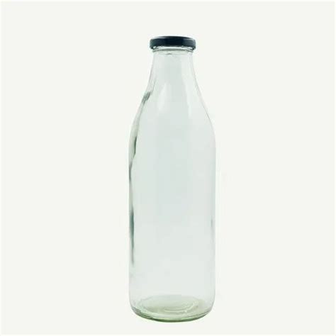 Metal Lug Cap 1000 Ml Glass Milk Bottle At Rs 17 50 Piece In Firozabad