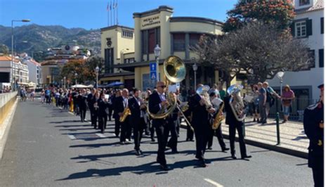 Banda Municipal Do Funchal Artistas Funchalenses Realiza Dois