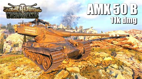 AMX 50 B 11K Damage 7 Kills Mines World Of Tanks YouTube