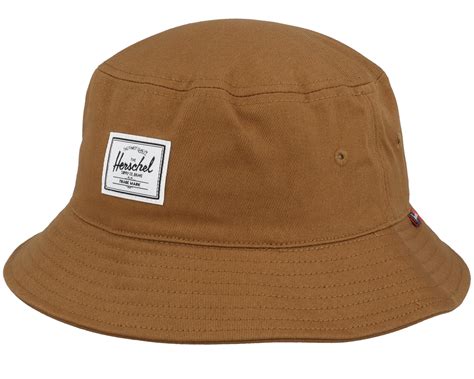 Norman Rubber Brown Bucket - Herschel hat | Hatstoreworld.com