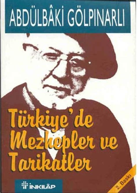 Türkiye de Mezhepler ve Tarikatlar Abdulbaki Gölpinarli