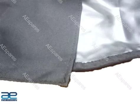 REPLACEMENT BIKINI SOFT Top Suzuki Samurai SJ SJ Black Denim Clear Window EUR