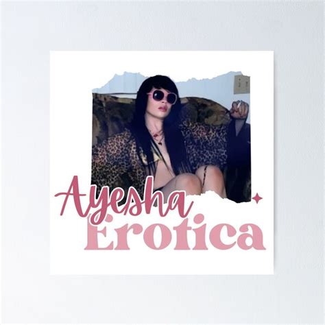 Ayesha Erotica Poster For Sale By Poppizzazz Redbubble