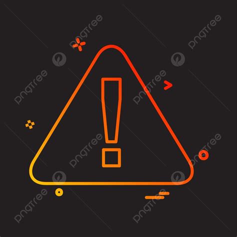 Caution Vector Hd Png Images Caution Icon Design Vector Security Art