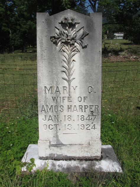 Mary C Armentrout Harper Find A Grave Memorial