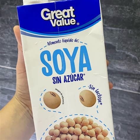 Great Value Alimento liquido de soya Sin azúcar Review abillion