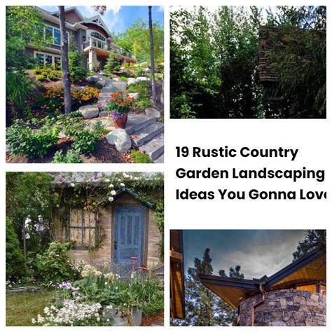 19 Rustic Country Garden Landscaping Ideas You Gonna Love | SharonSable