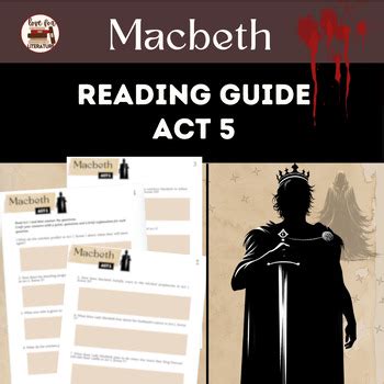 Macbeth Literature Guide Secondary Solutions Act Five
