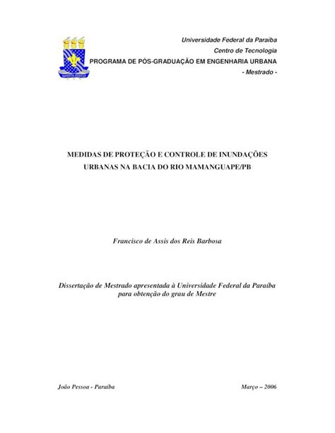 Pdf Medidas De Prote O E Controle De Rigeo Cprm Gov Br Jspui