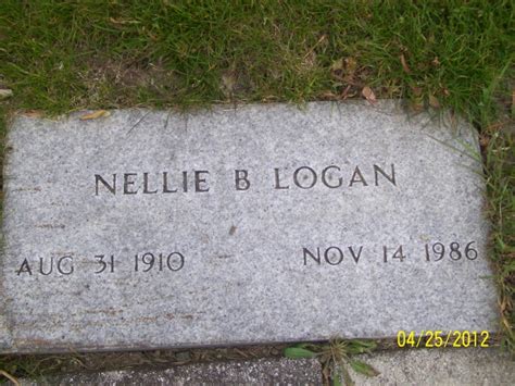 Nellie Bell Clawson Logan 1910 1986 Find A Grave Memorial