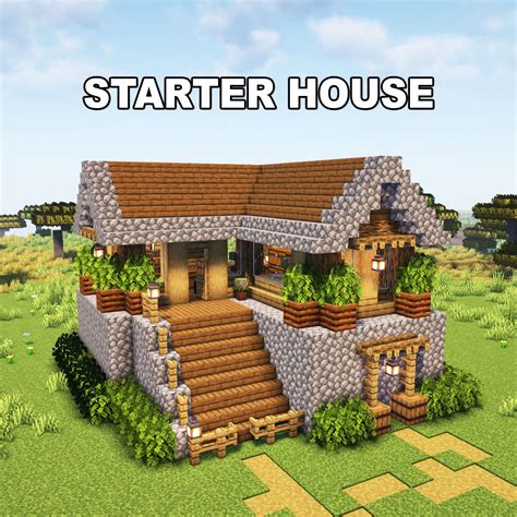 MarchiWORX On Instagram Minecraft Starter House Follow For OP