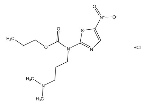 Propyl Dimethylamino Propyl Nitro Thiazol Yl Carbamate