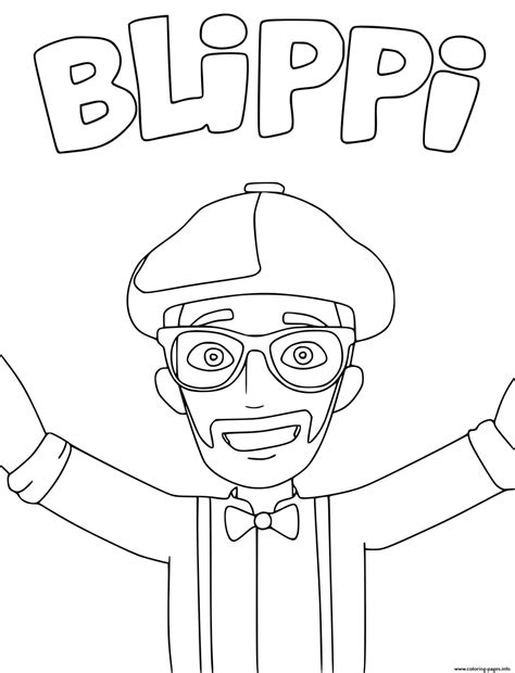 blippi printable