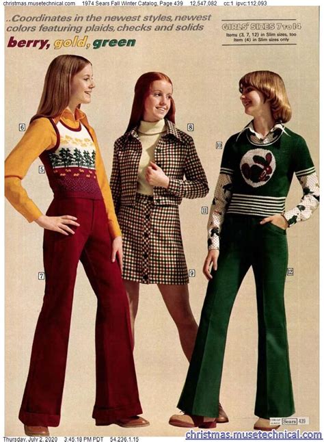 1974 Sears Fall Winter Catalog Page 439 Christmas Catalogs And Holiday Wishbooks 70s Fashion