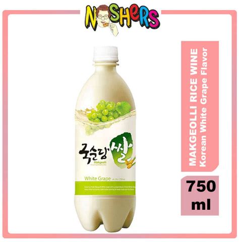 Noshers Kooksoondang Makgeolli Korean Traditional Rice Wine Drink White