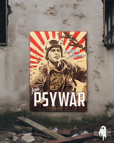 JOIN PSYWAR/PSYWAR WANTS YOU POSTER | PSYOP Merch Co