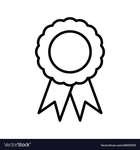 Award badge icon design template isolated Vector Image